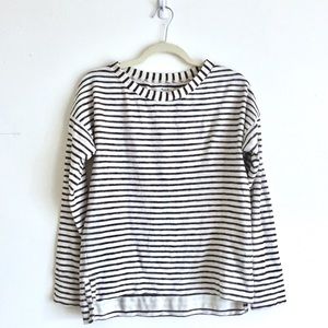 Madewell Crew Neck Striped Pullover